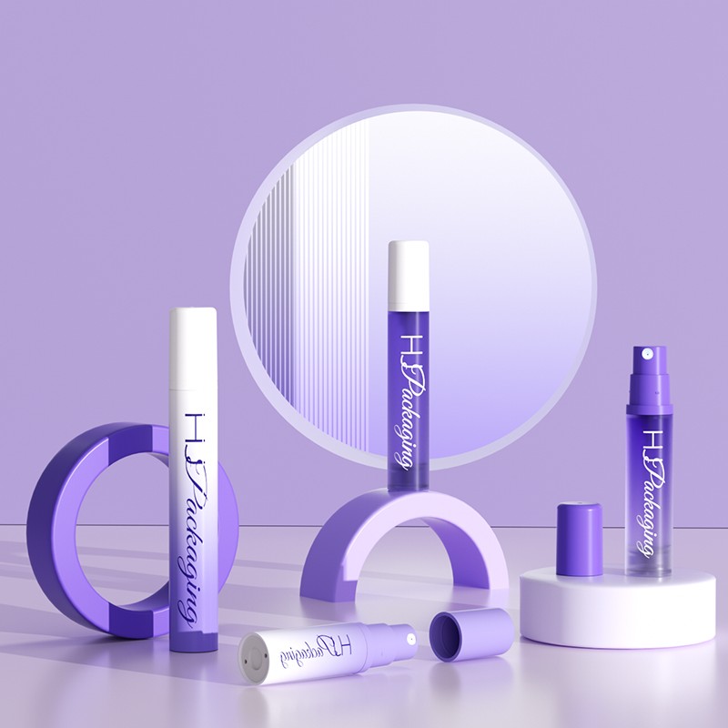 토너 스프레이 로션 펌프가 장착된 18mm 5ml 10ml 12ml 15ml 에어리스 병