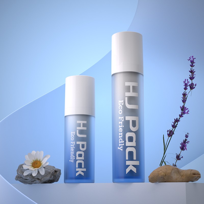 25mm 10ml 15ml 회전 이중벽 에어리스 병 화장품 포장